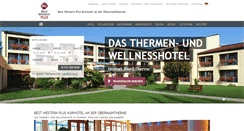 Desktop Screenshot of kurhotel-staffelstein.de