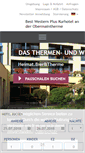 Mobile Screenshot of kurhotel-staffelstein.de